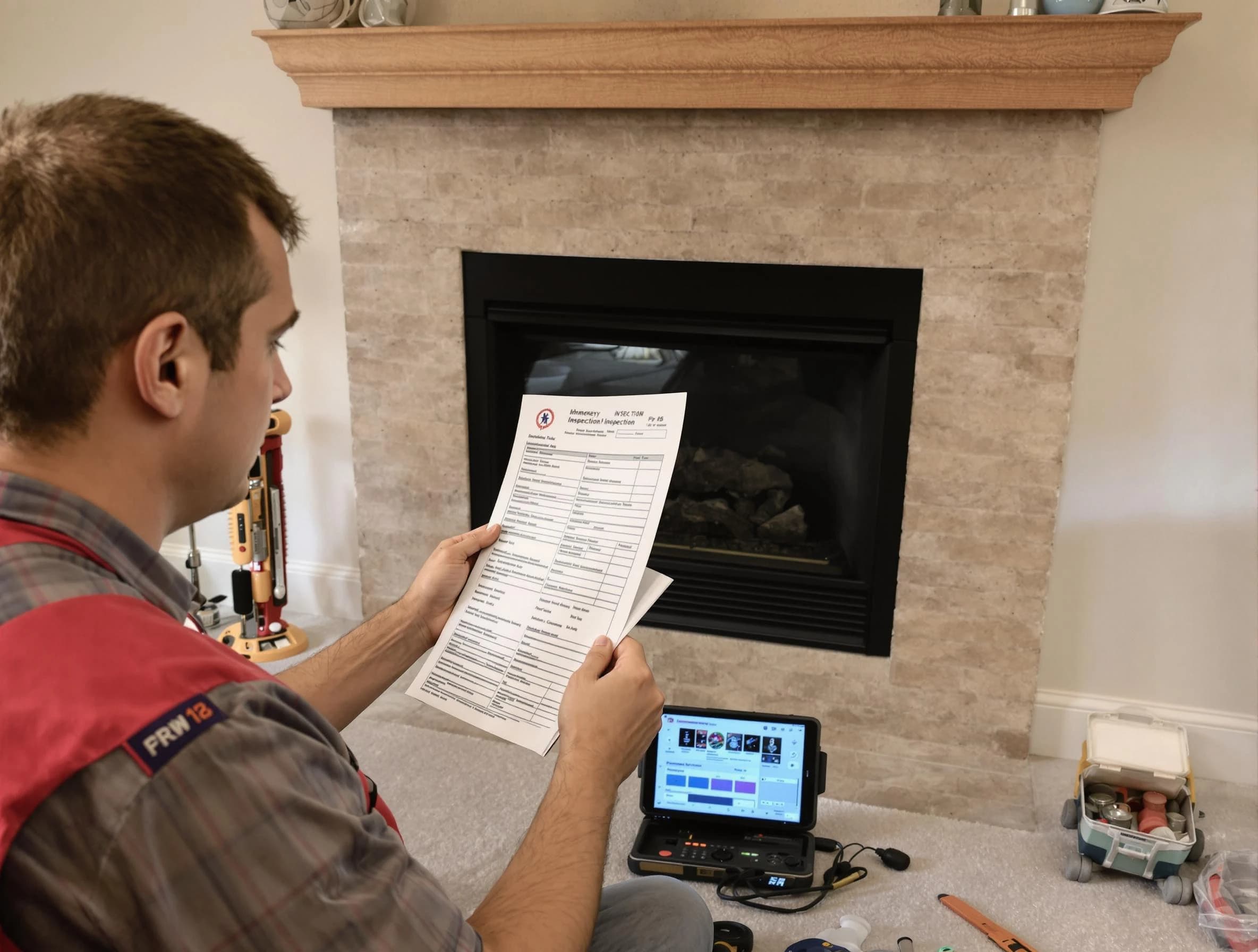 Thorough chimney inspection by Manalapan Chimney Sweep in Manalapan, NJ