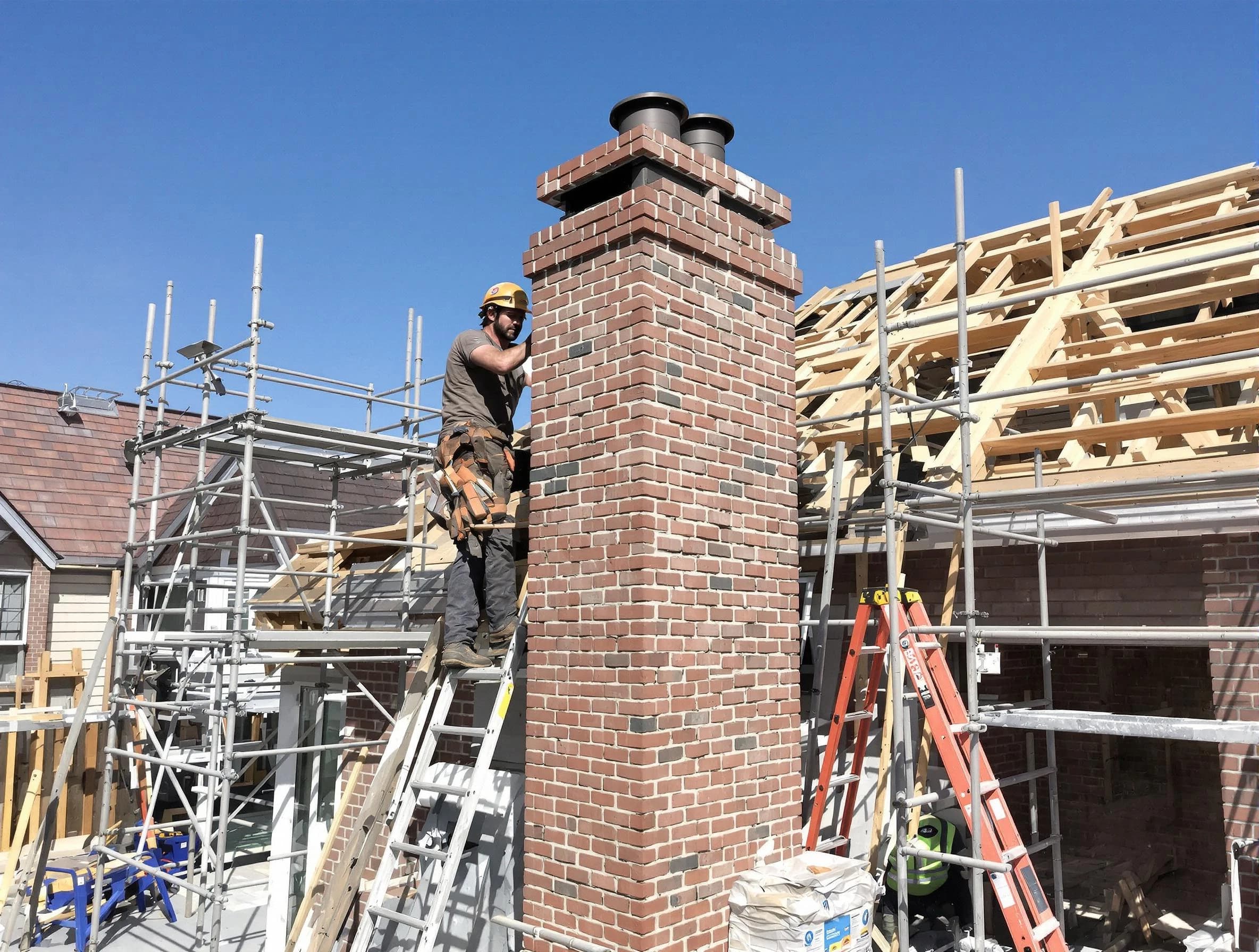 New chimney installation completed by Manalapan Chimney Sweep in Manalapan, NJ