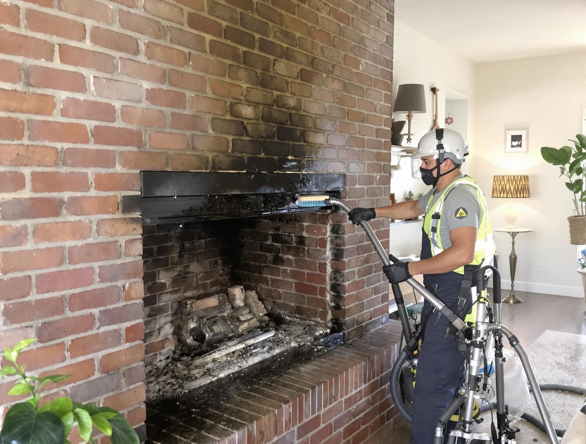 Manalapan Chimney Sweep providing fireplace cleaning services in Manalapan, NJ