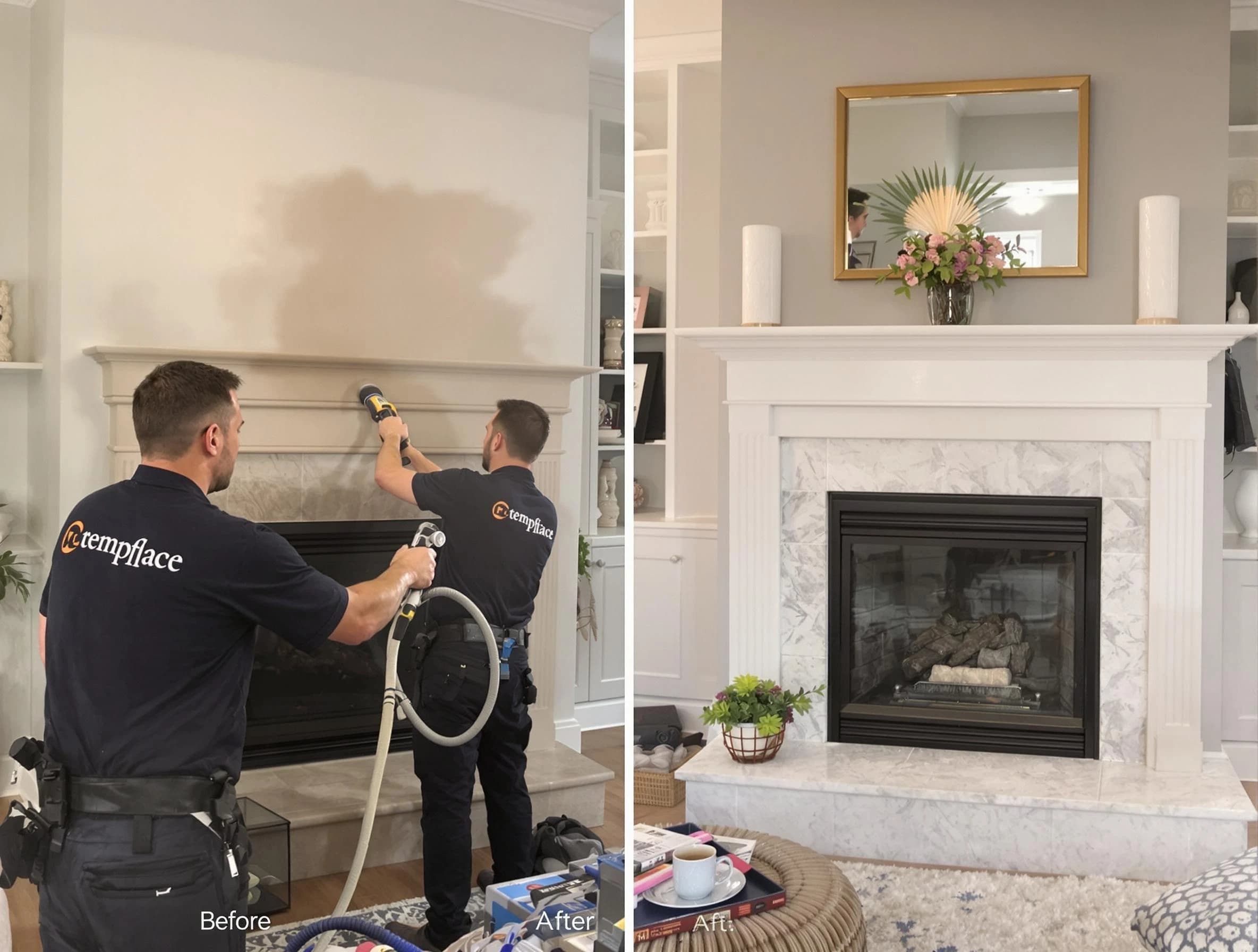 Professional soot removal by Manalapan Chimney Sweep team in Manalapan, NJ